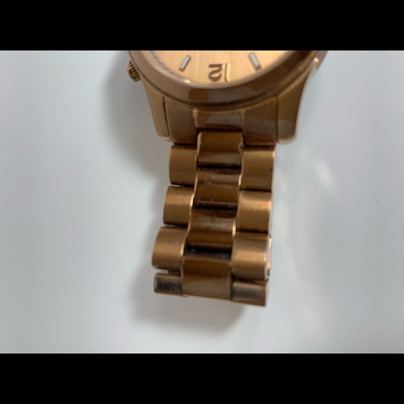 Michael Kors Rose Gold MK5128 Wrist Watch Women - Picture 5 of 7